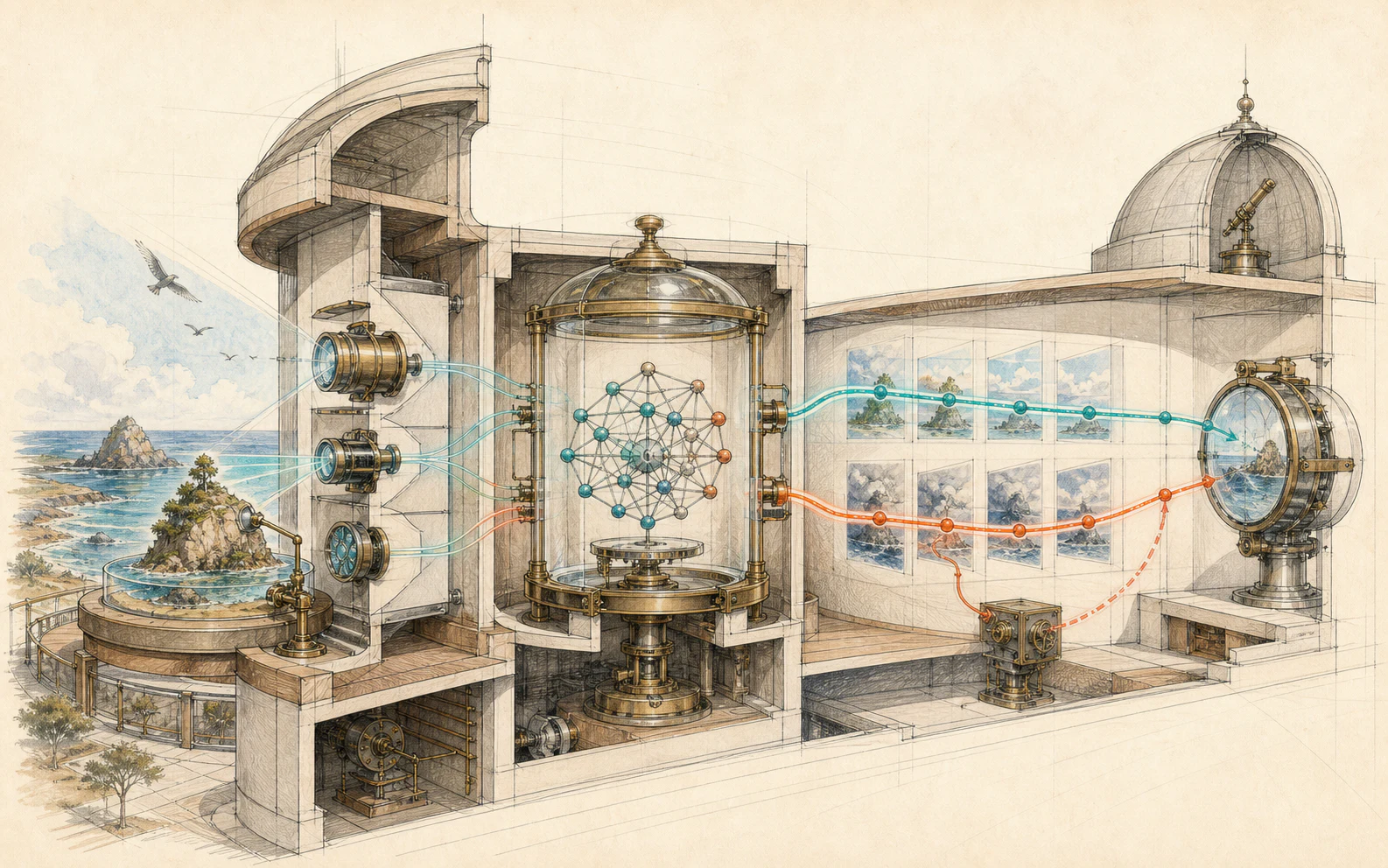 A coastal observatory closing predictions against observed afterstates